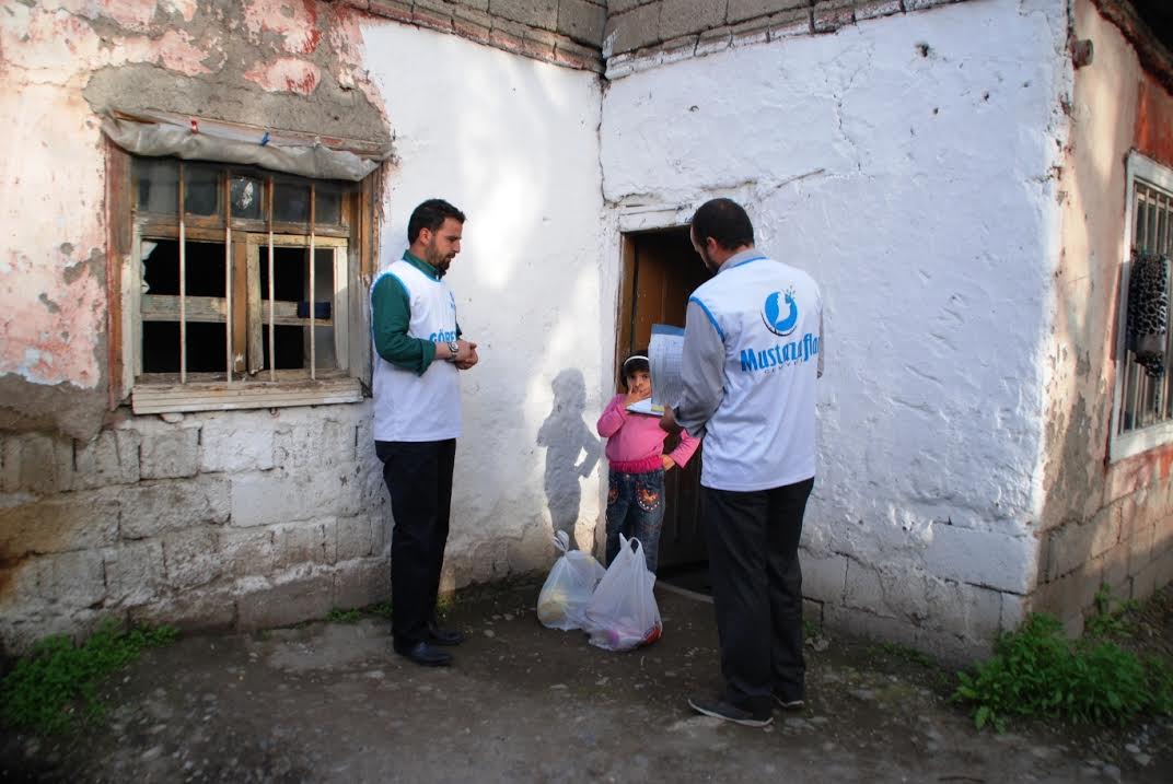 Ağrı Mustazaflar Cemiyeti Ramazan ayı yardımlarına başladı