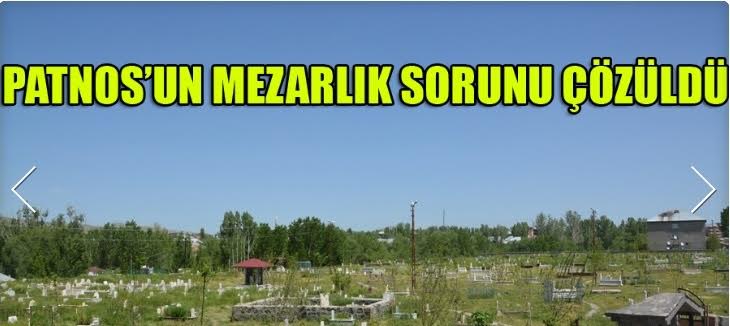 Patnos İlçesinde Belediye Mezarlık Yeri Sorununu Çözdü