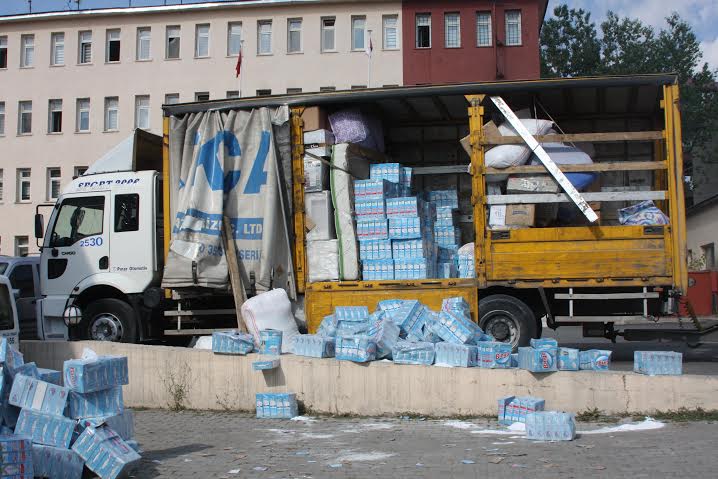 Deterjan Kutularından 32 Bin Paket Kaçak Sigara Çıktı
