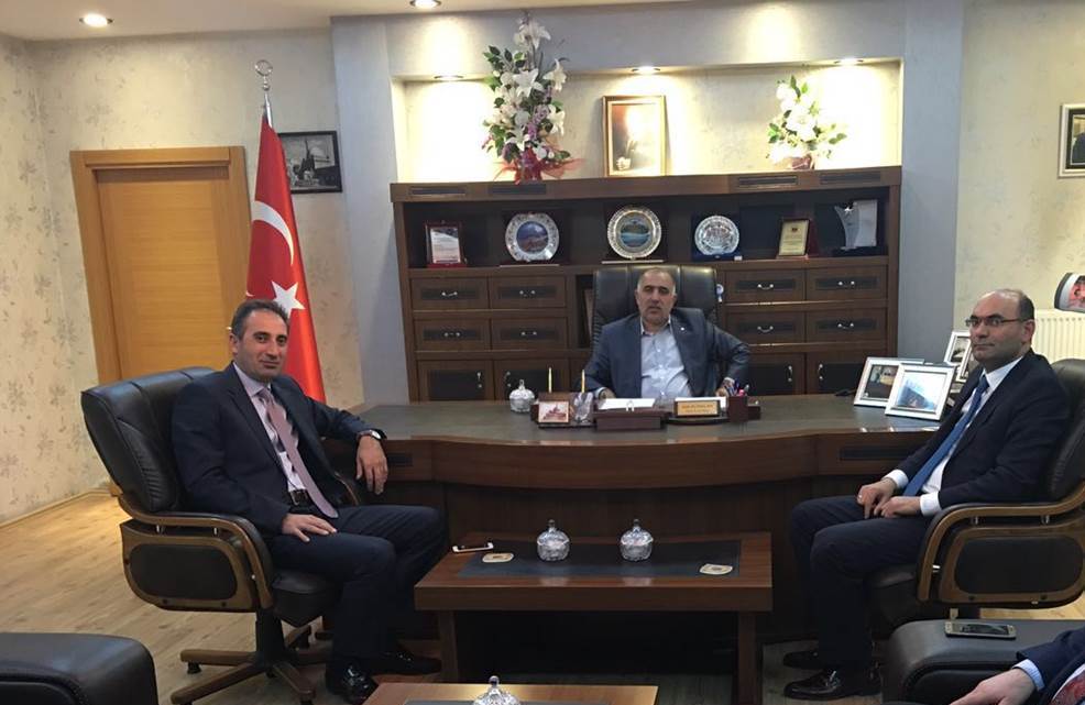 Genel Sekreterimiz Erhan Tenekeci’den ATSO’ya ziyaret