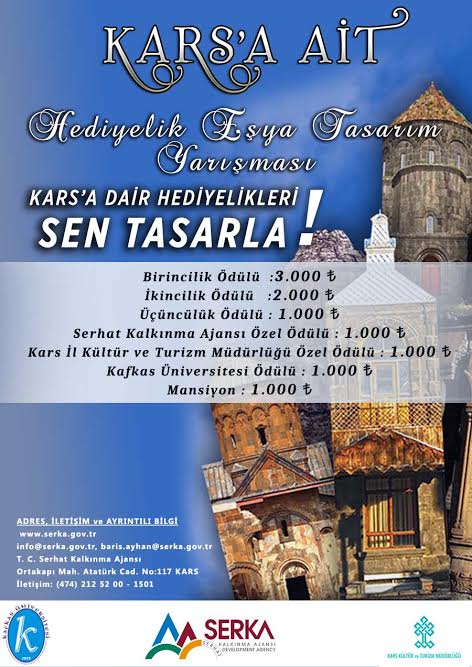 SERKA, Kars için hediyelik eşya tasarım yarışması düzenledi