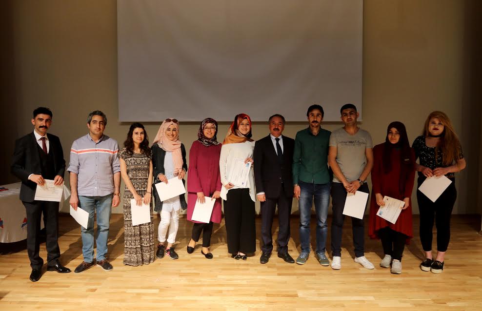 Uygulamalı Girişimcilik Eğitimi Sertifika Töreni Düzenlendi