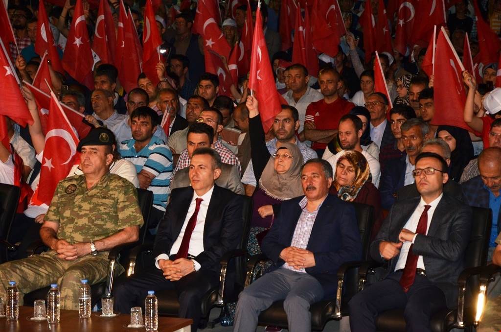 Ağrı’da 15 Temmuz Demokrasi Nöbeti