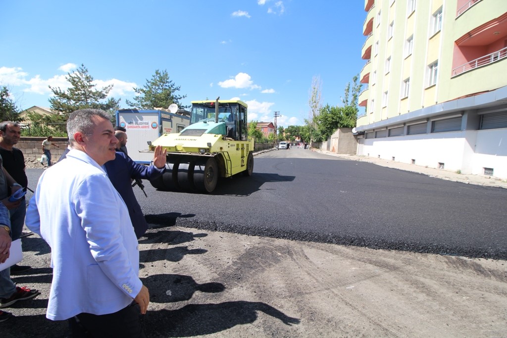 Vali ve Belediye Başkanı Elban çalışma alanlarını inceledi
