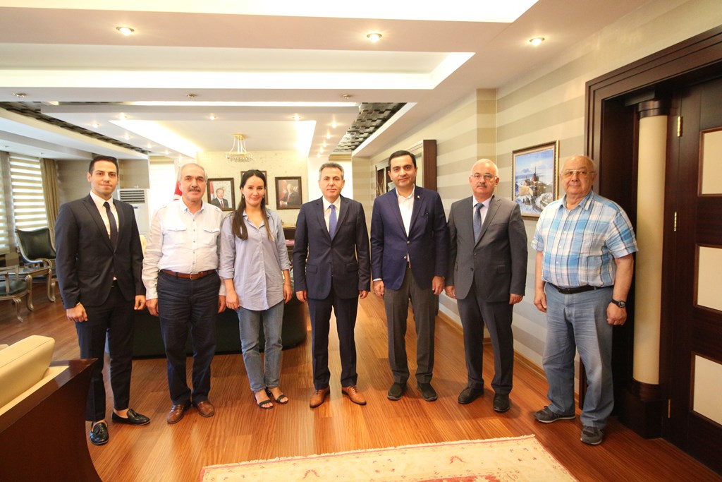 Kırşehir Belediye Başkanı Bahçeci’den Vali Elban’a ziyaret
