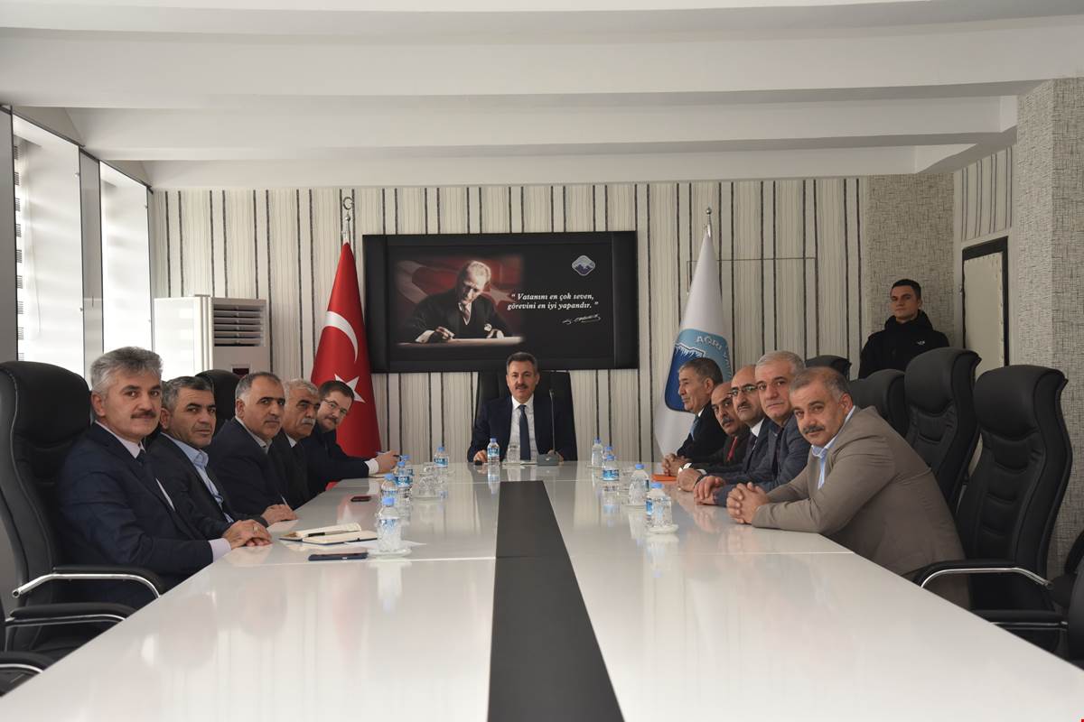Ekonomik Durum Değerlendirme Toplantısı Vali Elban, başkanlığında yapıldı