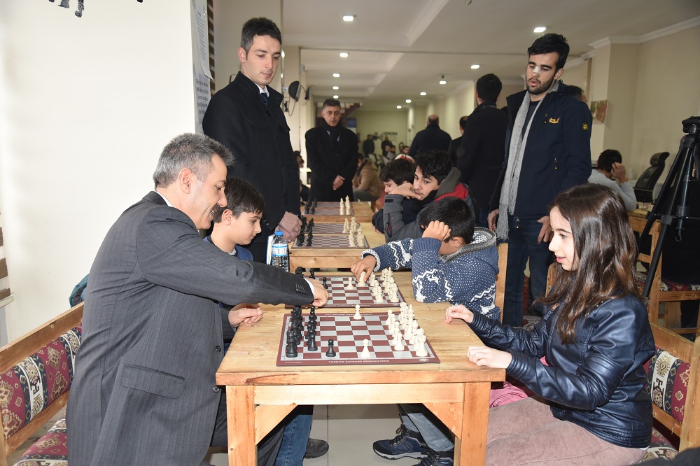 İl Geneli Ödüllü Satranç Turnuvası Başladı