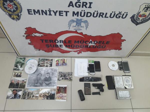 Ağrı’daki PKK/KCK operasyonunda 2 kişi tutuklandı