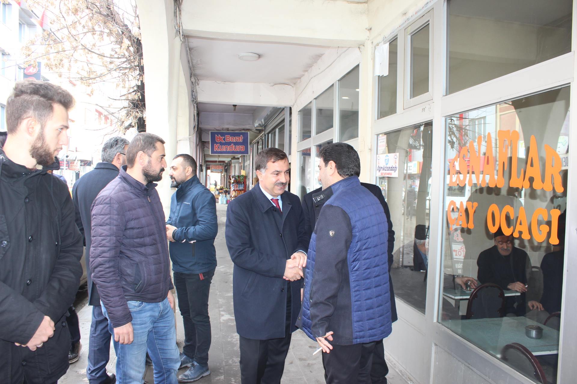 Ak Parti İl Başkanı Abbas Aydın’dan Esnaf ziyareti