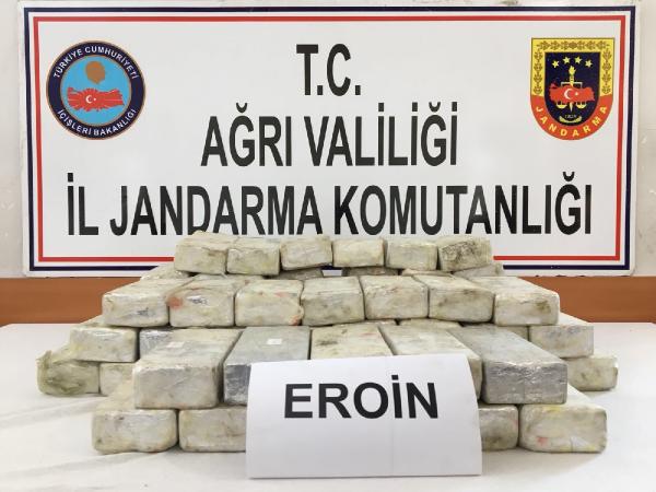 Ağrı’da 37 Kilo Eroin Ele Geçirildi