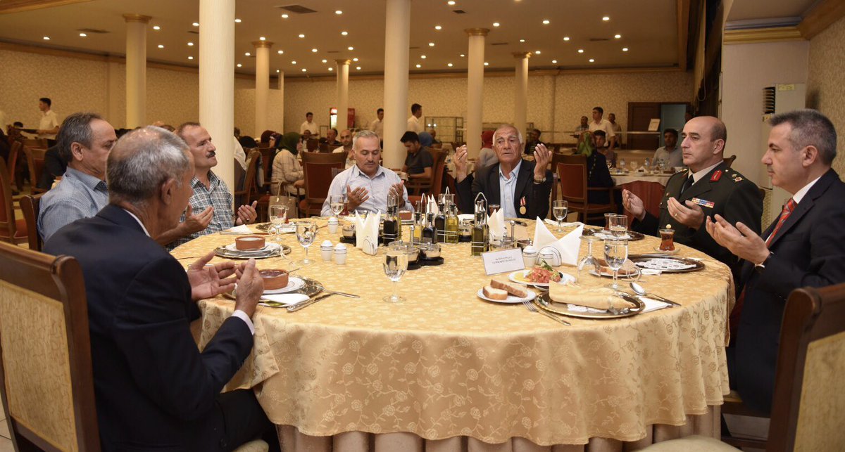 Vali Elban, 15 Temmuz Şehit Aileleri ve Gazileri ile Bir Araya Geldi