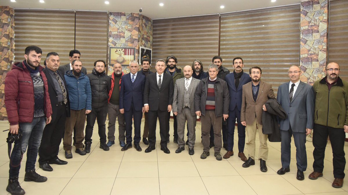 Vali Elban, 10 Ocak Çalışan Gazeteciler Günü’nde Basın Mensuplarını Ağırladı