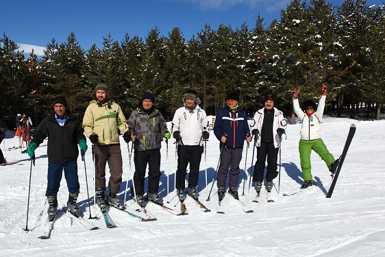 Türkmenistan heyeti, Sarıkamış Kayak Merkezi’ni inceledi