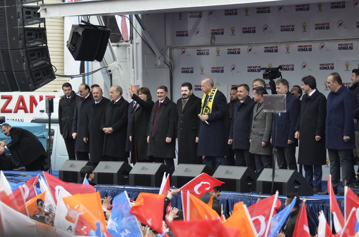 Erdoğan: HDP, İstiklal Marşı’mızın, bayrağımızın düşmanıdır