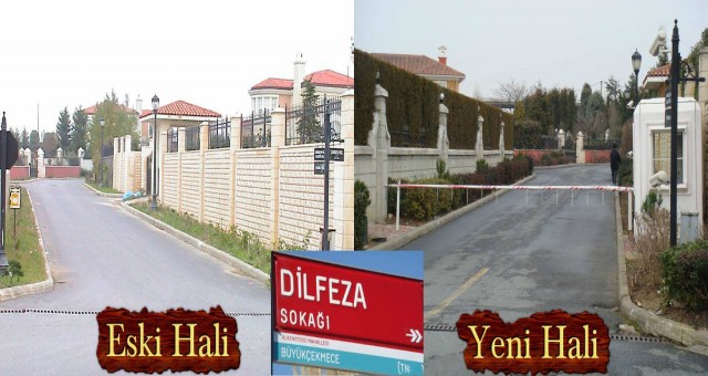 Alkent de kamu yollarına bariyer kararı alanların belgesi çıktı