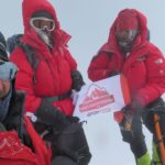Bayrağımız 8058 metrelik Gasherbrum 1 Dağı’nda Zirvesinde dalgalandı.