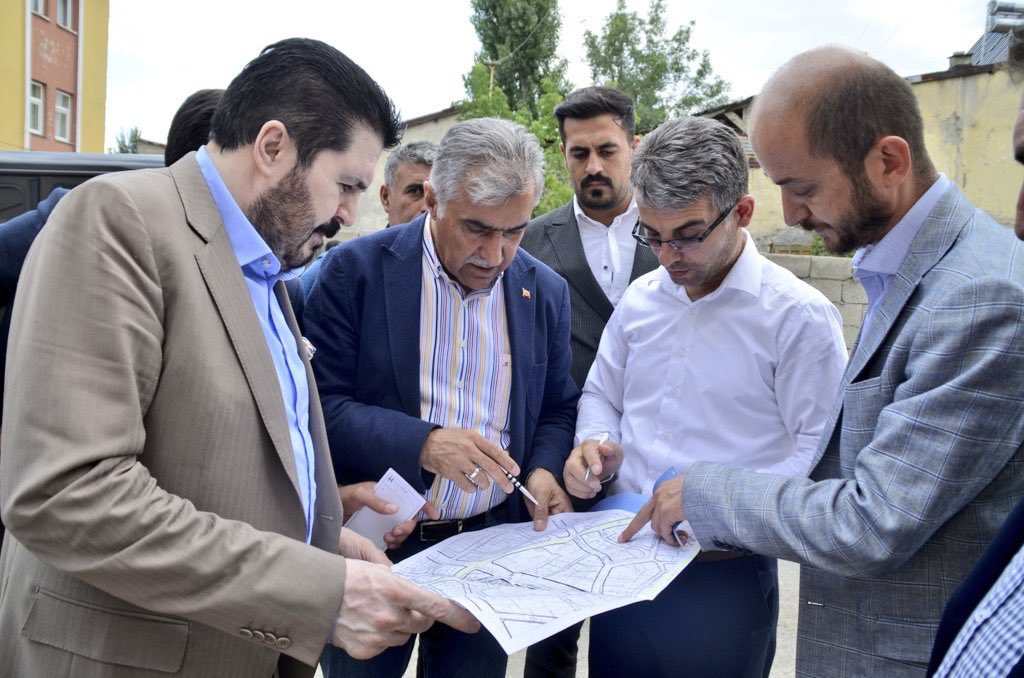 Kardeş Belediye Erzurum, Bahçelievler Mahallesinde İncelemelerde Bulundu