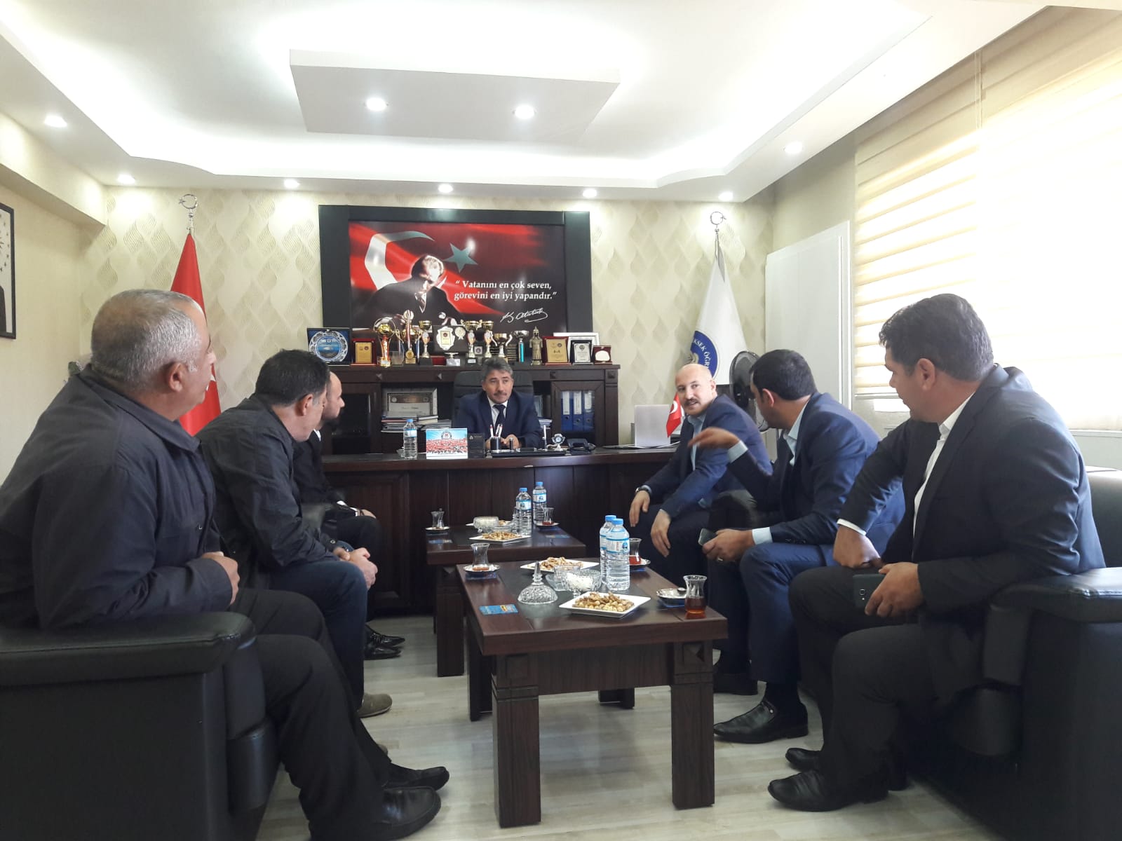 Güvenlik İŞ-Sendikası Genel Başkanı Ömer Çağırıcı’dan Ağrı’ya Ziyaret
