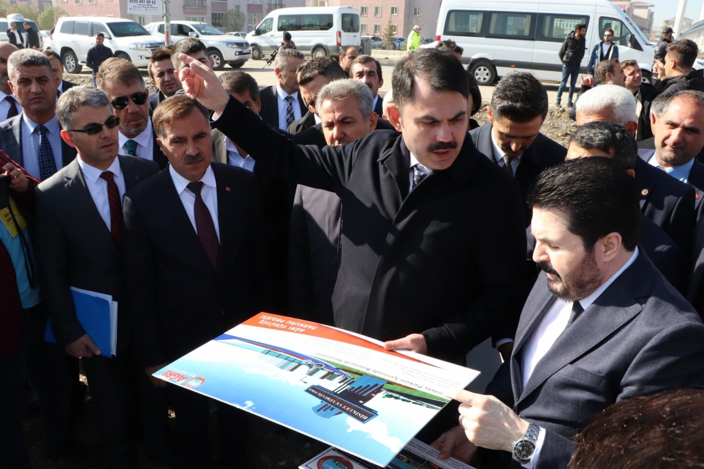 Çevre ve Şehircilik Bakanı Murat Kurum, Ağrı’da