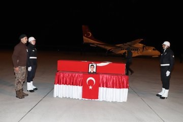 Şehit Özel Harekat Polisi  Coşkun Elber’in Naaşı Memleketine Uğurlandı