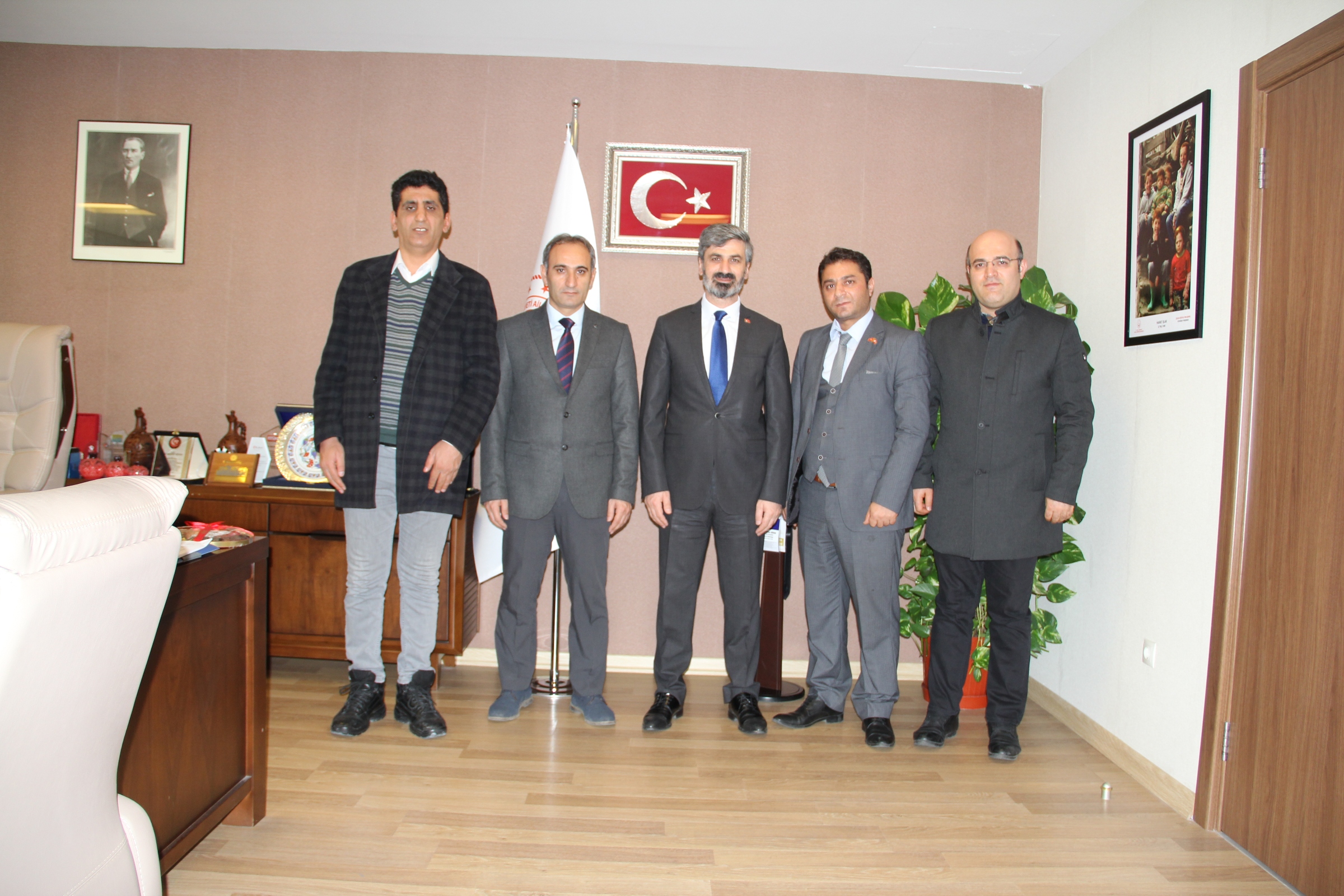 Doğu Anadolu Büyük Aile Federasyonun Ankara ziyareti