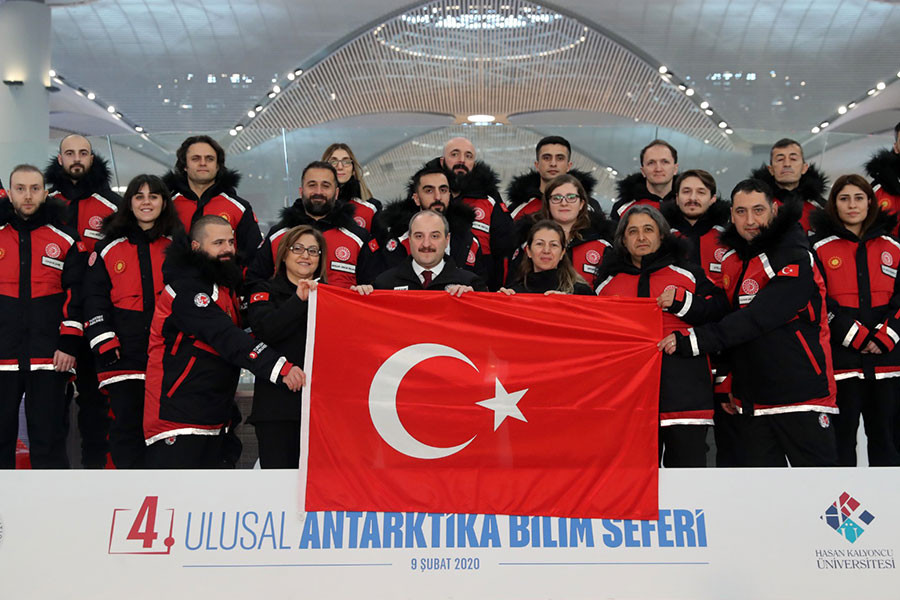 Başkan Şahin 4. Antarktika Ulusal Bilim Seferi’ne Katılıyor