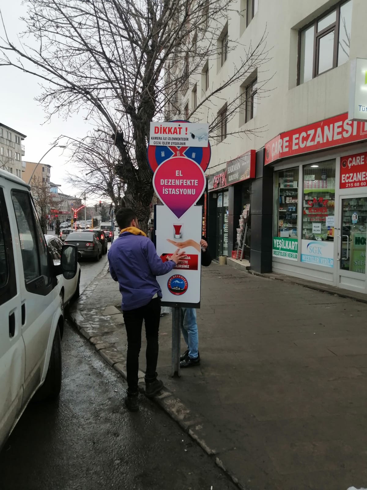 Ağrı Belediyesi Coronavirüs Önlemlerini artırdı