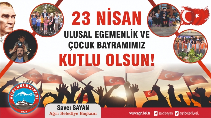 Başkan Savcı Sayan’ın 23 Nisan Ulusal Egemenlik ve Çocuk Bayramı Mesajı