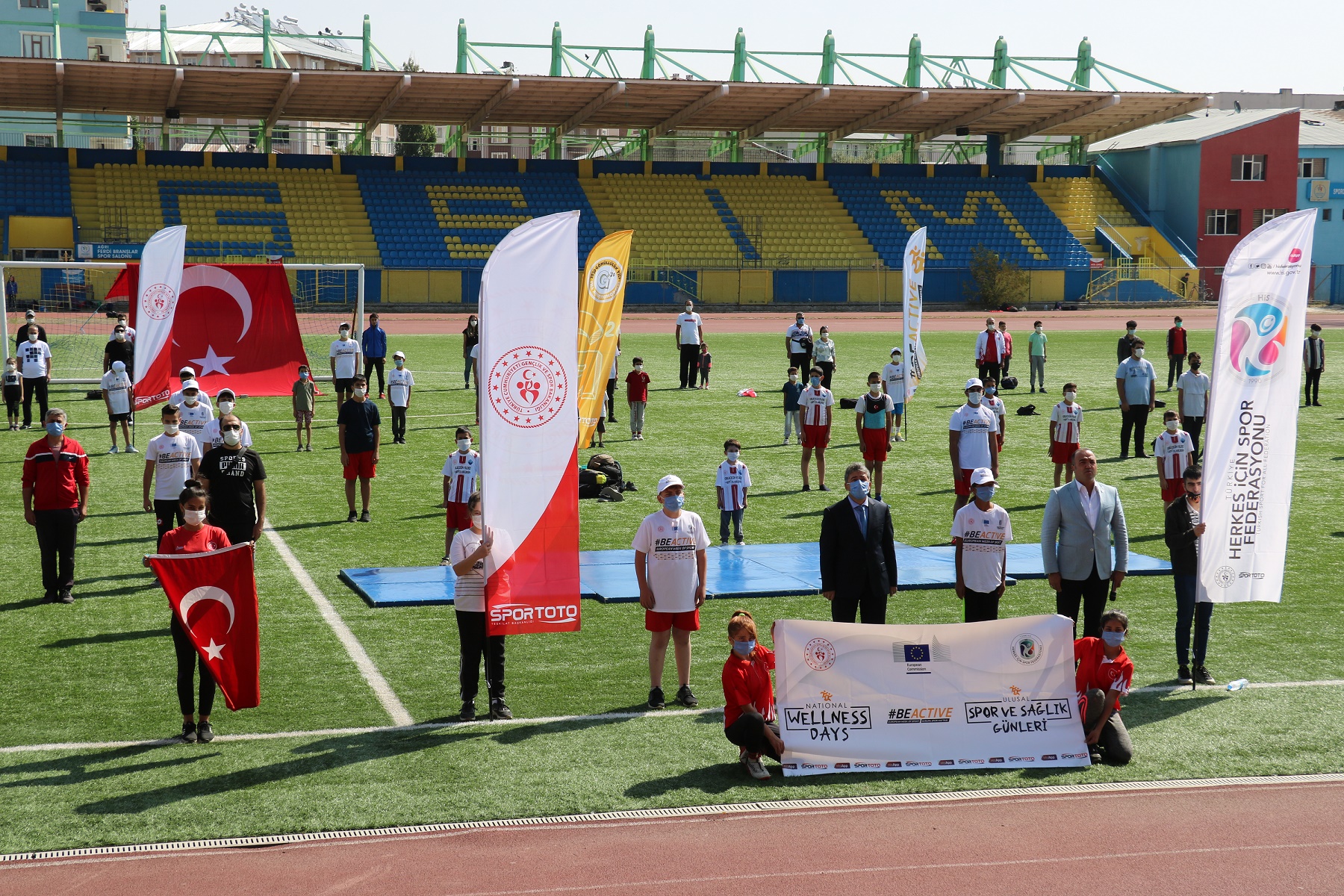  Ağrı’da Avrupa Spor Haftası Etkinlikleri Başladı