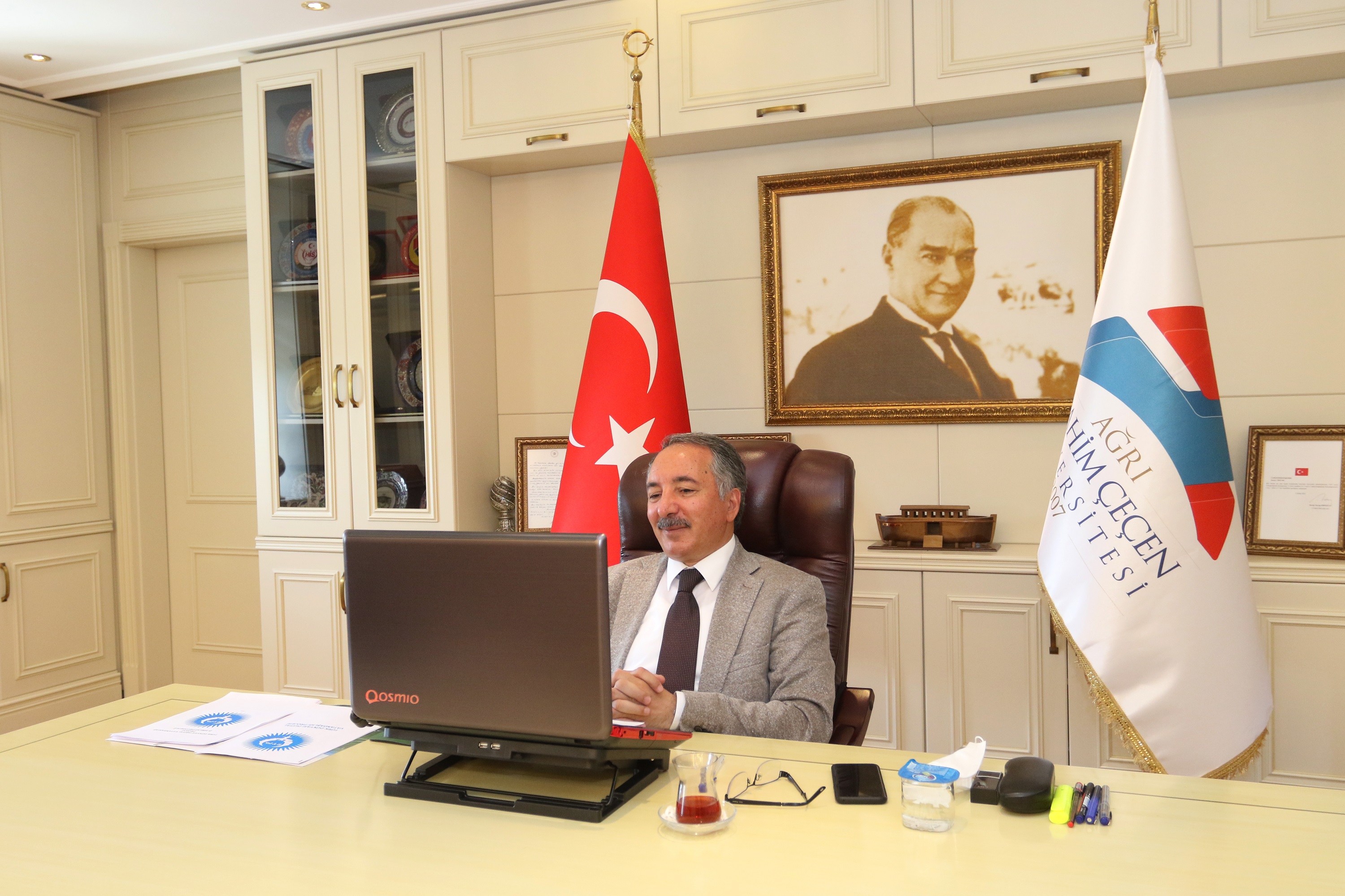AİÇÜ, Türk Dünyası Dijital Vatandaşlık Projesi İş Protokolünü İmzaladı