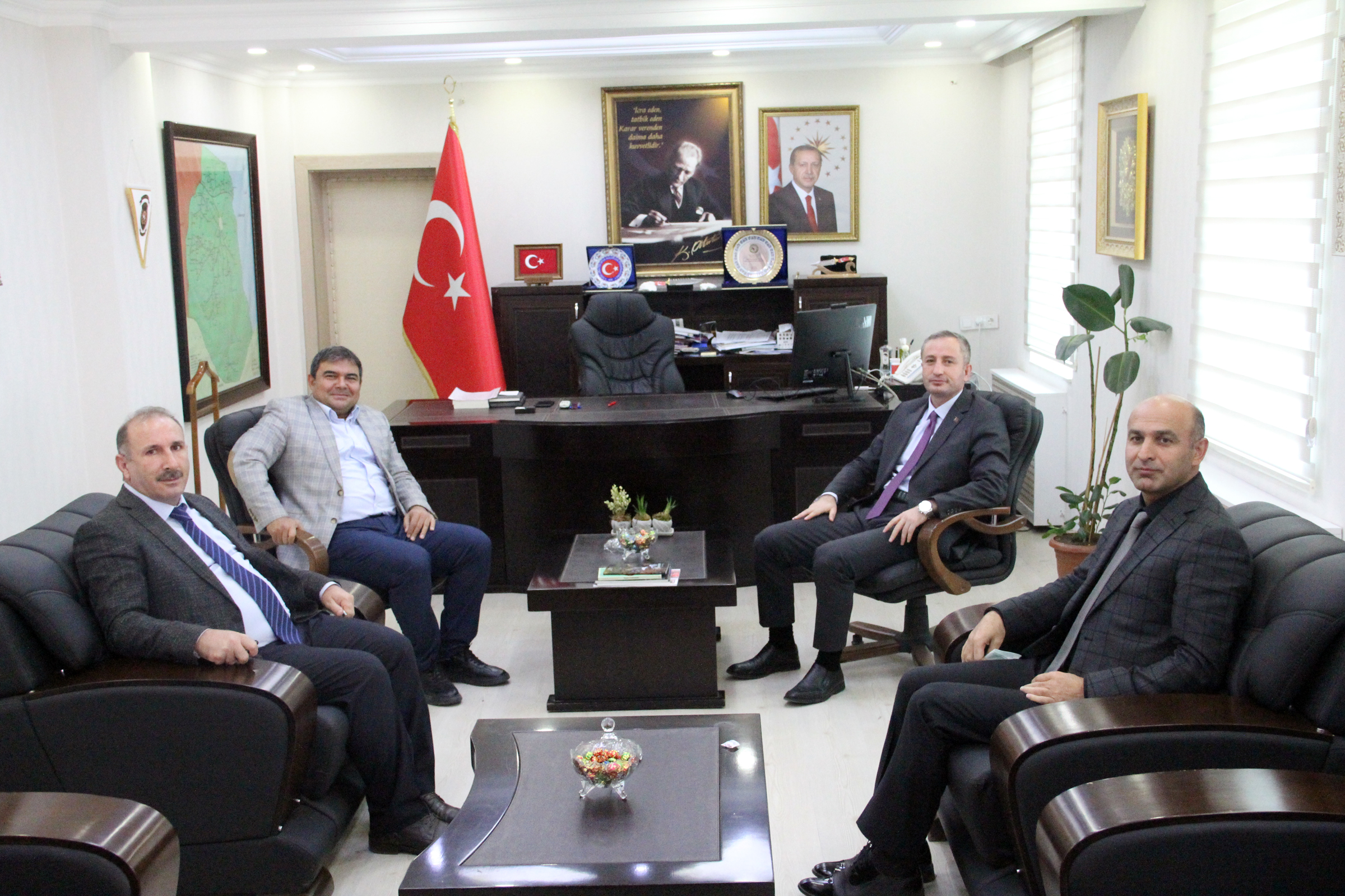 Ağrı Milli Eğitim Müdürü Kökrek’in ilçe ziyaretleri 