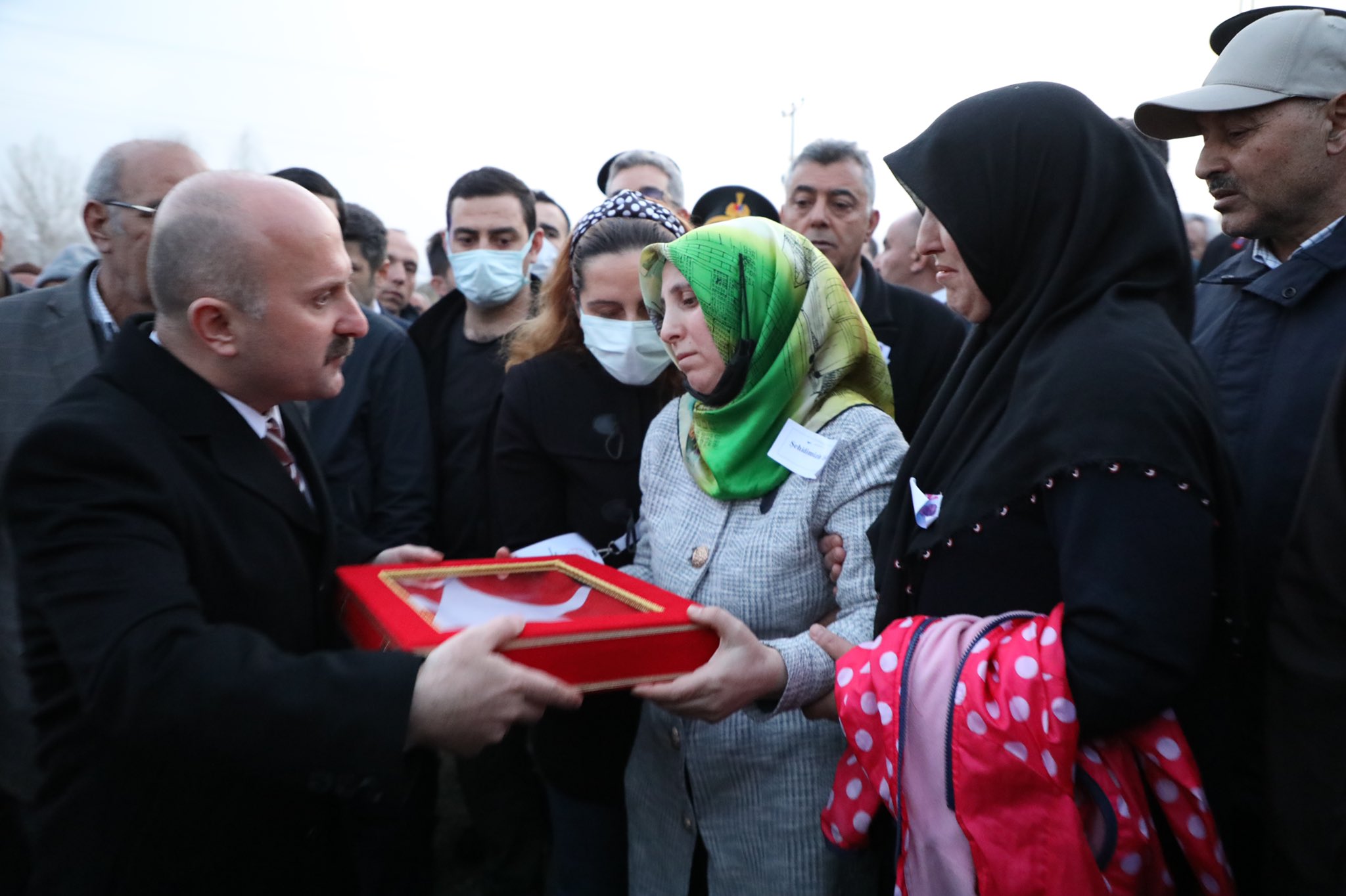 Şehit İnfaz ve Koruma Memuru Cengiz Yiğit, Ağrı’da Son Yolculuğuna Uğurlandı