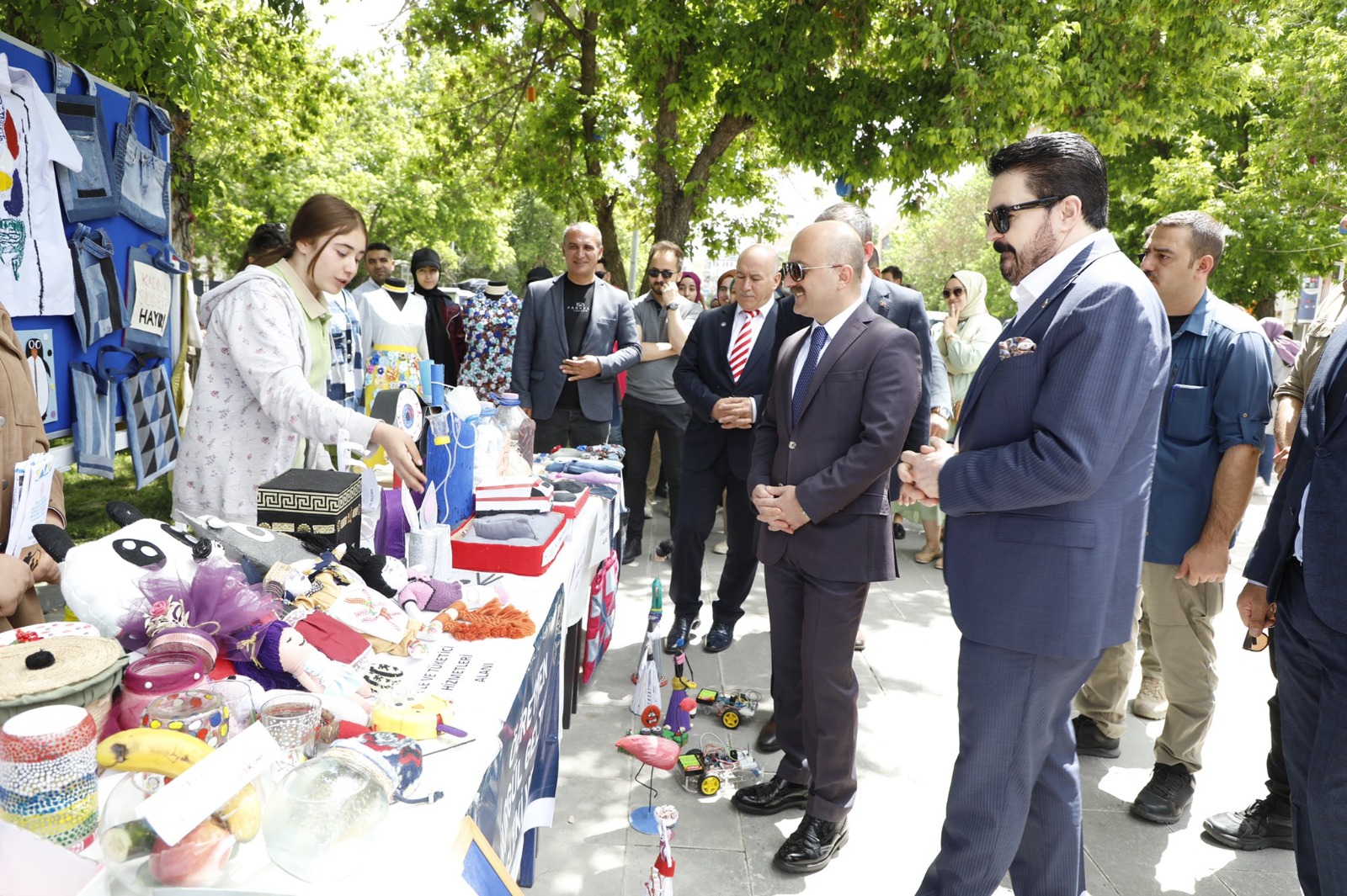 Avrupa Mesleki Beceriler Haftası Kapsamında Ağrı Mesleki Eğitim Sergisi Açıldı 