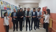 Ağrı’da öğrencilerin eserlerinin yer aldığı yıl sonu sergisi açıldı